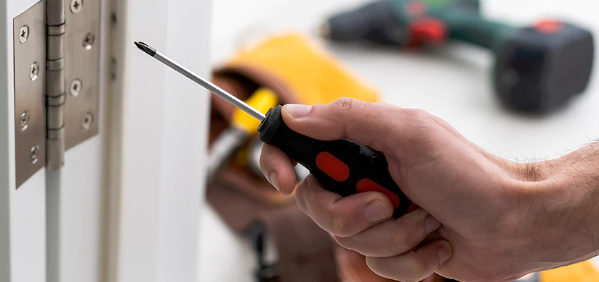 Fix A Broken Door Hole in Garnet, California