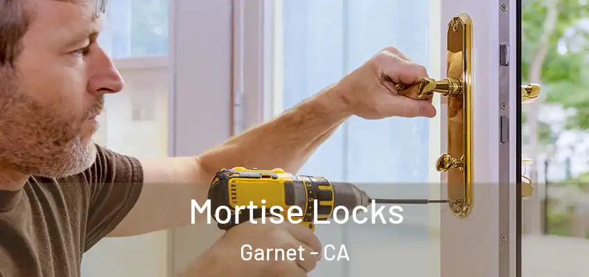  Mortise Locks Garnet - CA