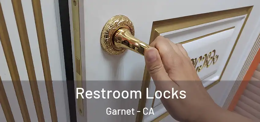  Restroom Locks Garnet - CA