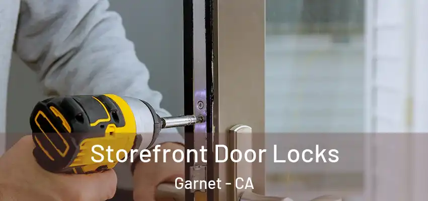  Storefront Door Locks Garnet - CA